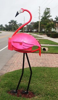 Colorful and unusual mailboxes are a common sight in Goodland, Florida. Photo courtesy of Victor Block.