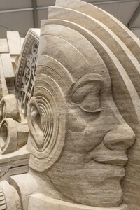  The International Sandsculpting Championship is part of the fall Neptune Festival in Virginia Beach, Virginia. Photo courtesy of Candyce Stapen. 