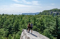  Rigorous hikes can lead to spectacular views. Photo courtesy of Mohonk Mountain House. 