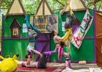  Acrobats perform for visitors at a Renaissance festival. Photo courtesy of Hguerrio/Dreamstime.com. 