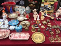  You never know what you'll find at one of the many garage sales across the country. Photo courtesy of Biserko/Dreamstime.com. 