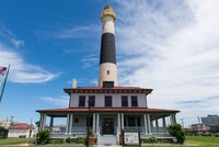 The Absecon Lighthouse in Atlantic City, New Jersey, is the third-tallest masonry lighthouse in the United States. Photo courtesy of Kimmyrm/Dreamstime.com.