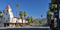Downtown Palm Springs, California, offers many fascinating shops and restaurants to visitors. Photo courtesy of Stephen Minkler/Dreamstime.com.