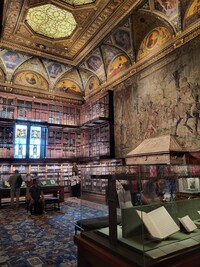 The original library of financier J.P. Morgan is now the centerpiece of the Morgan Library & Museum in New York City, a breathtaking reminder of the power of art, literature and legacy.  Photo courtesy of Tony Winders. 