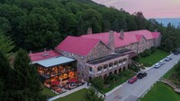  Mountain Lake Lodge is set among the Blue Ridge Mountains near Pembroke, Virginia. Photo courtesy of Dan Mirolli. 