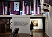  A visitor to the Fraunces Tavern in New York City enjoys the museum in that historic restaurant. Photo courtesy of Bigapplestock/Dreamstime.com. 