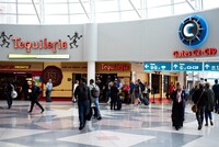 Mexican food and adult beverages are available at Charlotte Douglas Airport in Charlotte, North Carolina. Photo courtesy of Trong Ngu Yen/Dreamstime.com.