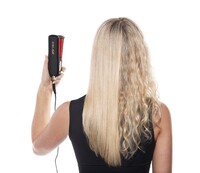 Chi's Lava Ministyler straightening iron with dual-voltage feature makes an ideal stocking stuffer for international travelers. Photo courtesy of Chi.