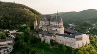  Ranked by CNN as one of the world's 21 most beautiful castles, Vianden Castle, 33 miles north of Luxembourg City, began as a feudal residence during the Romanesque and Gothic periods in Europe. Photo courtesy of Visit Vianden. 
