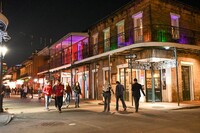  A stroll down Bourbon Street is a must for any visitor to New Orleans, Louisiana. Photo courtesy of Rolf52/Dreamstime.com. 
