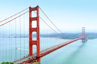  The Golden Gate Bridge in San Francisco, California, is believed to be the most-photographed bridge anywhere. Photo courtesy of Minyun Zhou/Dreamstime.com. 