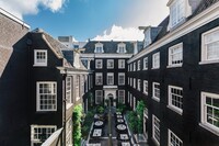  The Dylan Amsterdam's private courtyard is the perfect place to relax after a day of exploring The 9 Streets canal-side neighborhood of vintage shops and galleries. Photo courtesy of Knack. 
