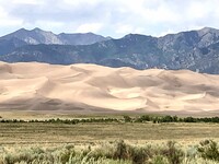  The dunes at the Great Sand Dunes National Park and Preserve are the tallest in the United States. Photo courtesy of Cheryl Thiede. 