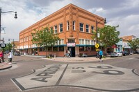  Route 66 runs past the corner in Winslow, Arizona, made famous in a song by the Eagles. Photo courtesy of Michael Gordon/Dreamstime.com. 