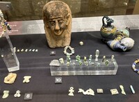  The accessible Ferruccio Barreca Archaeological Museum, Sardinia, displays collections of excavated artifacts, including Punic grave goods from the third and fourth centuries B.C. Photo courtesy of Alison Ramsey. 