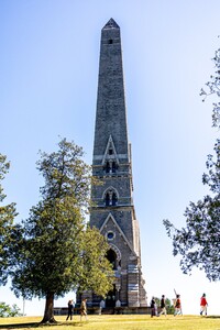  The Saratoga Monument near Saratoga, New York, commemorates the Battles of Saratoga that changed the course of the Revolutionary War. Photo courtesy of Saratoga250/Daniel Wilson Photography. 