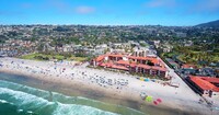  The La Jolla Shores Hotel and Marine Room complex is central to a visit to La Jolla, California. Photo courtesy of Georgeanne Brennan. 