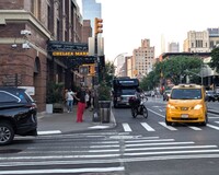  At the south end of the High Line, Chelsea Market food hall and shops occupy the ground floor of the historic Nabisco Co. building. Photo courtesy of Athena Lucero. 