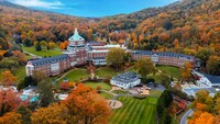 The Omni Homestead Resort in Hot Springs, Virginia, offers natural adventures as well as comfortable surroundings. Photo courtesy of Omni Homestead Resort.