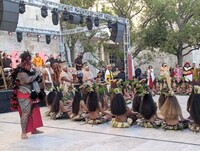 The Getty Museum's special event was an ancestral celebration honoring the arrival of "Portrait of Mai." Photo courtesy of Athena Lucero.
