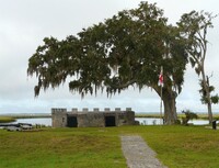 The remains of a powder magazine are part of Fort Frederica on St. Simons Island, Georgia. Photo courtesy of Romarti/Dreamstime.com.