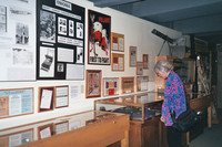 Exhibits at the General Patton Memorial Museum in Southern California include many items donated by veterans and their families. Photo courtesy of Sharon Whitley Larsen.