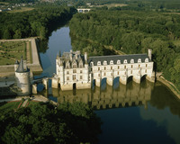  Chateau de Chenonceau spans the Cher River in France's Loire Valley. Photo courtesy of CRT Loire. 