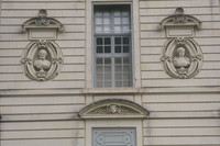  The facade of Chateau de Cheverny in France's Loire Valley is decorated with busts and shells that line the middle floor on the exterior. Photo courtesy of Patricia Woeber. 
