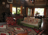 The ranch house at Will Rogers State Historic Park in Pacific Palisades, Calif., is maintained exactly as it was when the cowboy/humorist lived there. Photo courtesy of Jim Farber.