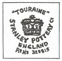  Stanley Potter Company was located in Staffordshire, England. 