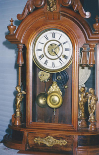  New Haven Clock Co. was located in New Haven, Connecticut. 