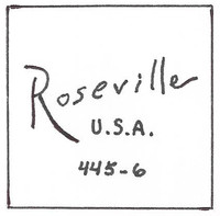  Roseville Pottery Corp. was founded in Roseville, Ohio, in 1892. 