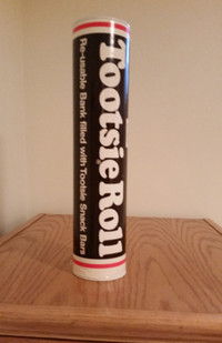  Tootsie Roll bank is a collectible. 