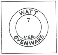 . Watt Pottery Company was founded in 1922. 