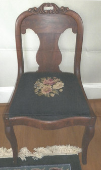  Side chairs were made circa 1840. 