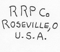  Robinson Ransbottom Pottery was founded in Roseville, Ohio. 