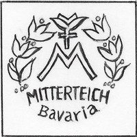 . Mitterteich Porcelain Factory was founded in 1887. 