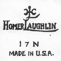  Homer Laughlin China Co. was founded in 1871. 