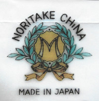  Many Noritake china sets were purchased by military men serving in Japan in the 1950s. 