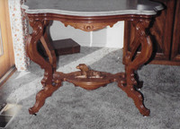  Victorian table was made around 1860. 