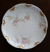  Dessert plates were made in Limoges, France. 