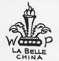  La Belle China Company was part of Wheeling Pottery Company. 