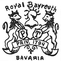  Royal Bayreuth porcelain factory has been located in Bavaria, Germany, since 1794. 