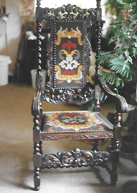  Reproductions of Jacobean furniture were made in the late 1800s and early 1900s. 