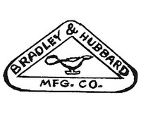 Bradley & Hubbard Manufacturing produced metal objects. 