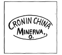  Cronin China Co. was founded in Minerva, Ohio. 