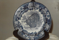  Woods produced blue and white earthenware. 