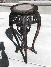  Chinese imported jardiniere stand. 