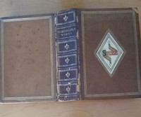  Leather book was published in London. 
