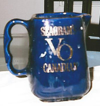  Seagram's pub pitcher appeals to advertising collectors. 